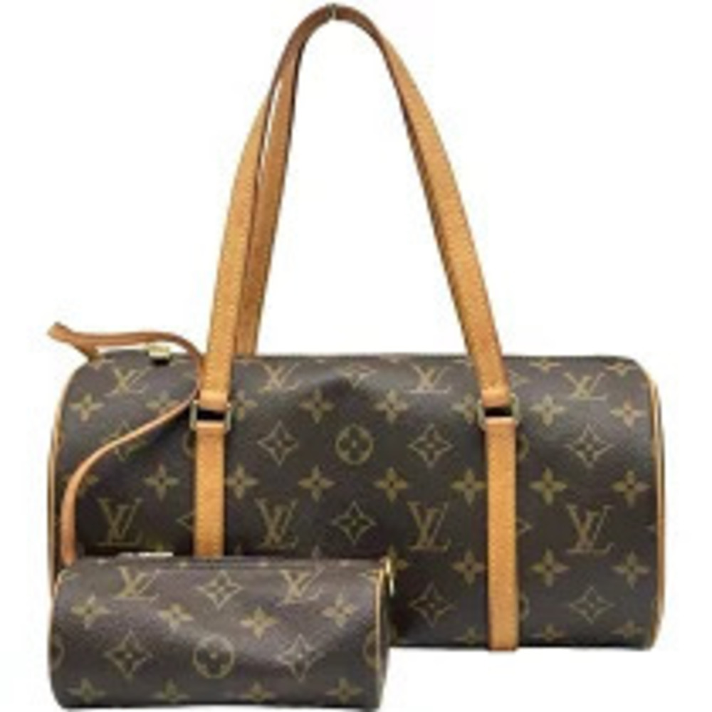 Louis Vuitton Papillon Brown Monogram Canvas Shoulder Bag